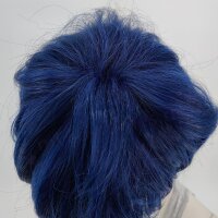 Sakura Perücke 35cm kurz gestuft Blau | Navy