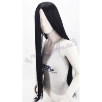 myCostumes Wig | 100cm straight without bangs Black