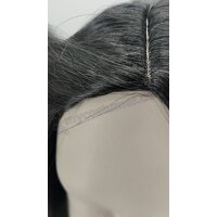 Keiko| Perücke 100cm glatt ohne Pony Schwarz | Black