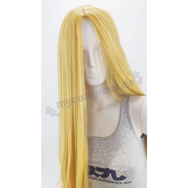 Keiko Perücke 100cm glatt ohne Pony Blond | Stardust