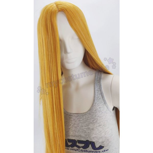 myCostumes Wig | 100cm straight without bangs Yellow | Mirage