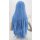 Keiko Perücke 100cm glatt ohne Pony Blau | Cloud