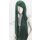 Keiko Perücke 100cm glatt mit Pony Grün | Wakame
