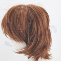 Sakura Perücke 35cm kurz gestuft Braun | Woody