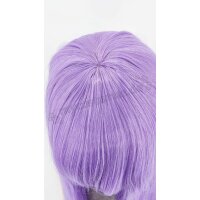 Keiko Perücke 100cm glatt mit Pony Lila | Orchid