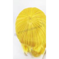 Keiko Perücke 100cm glatt mit Pony Gelb | Bright Yellow