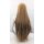 Keiko Perücke 100cm glatt mit Pony Blond | Flaxen