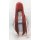 Keiko Wig 100cm straight with fringe Red | Cherry