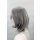 Hana Perücke 40cm mit Pony Grau | Gray