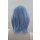 Hana Perücke 40cm mit Pony Blau | Cloud