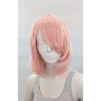 Hana Perücke 40cm mit Pony Rosa | Macaron