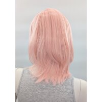 Hana Perücke 40cm mit Pony Rosa | Macaron