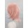 Hana Perücke 40cm mit Pony Rosa | Macaron