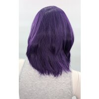 Hana Wig - 40cm straight with bangs Purple Occult