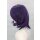 Hana Wig - 40cm straight with bangs Purple Occult