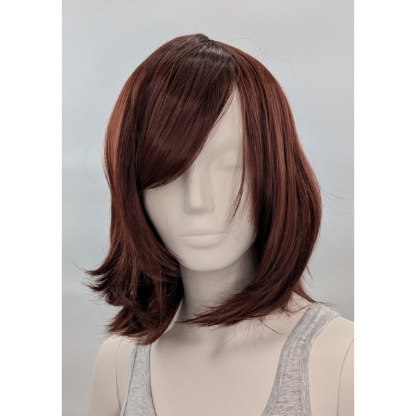 Hana Perücke 40cm mit Pony Braun | Sweetheart