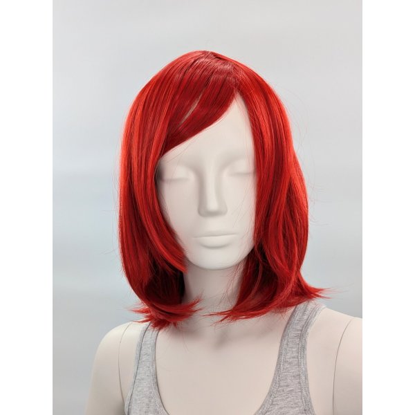 Hana Perücke 40cm mit Pony Rot | Scarlet