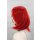 Hana Perücke 40cm mit Pony Rot | Scarlet
