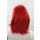 Hana Perücke 40cm mit Pony Rot | Scarlet