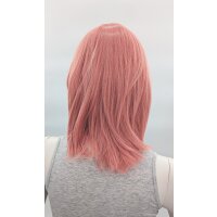 Hana Perücke 40cm mit Pony Rosa | Dusty Pink