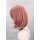 Hana Perücke 40cm mit Pony Rosa | Dusty Pink