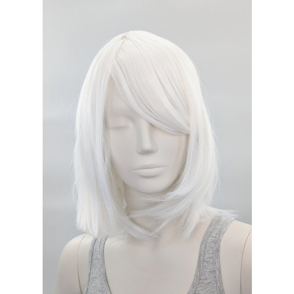 Hana Wig - 40cm straight with bangs Snowwhite
