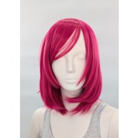 Hana Perücke 40cm mit Pony Pink | KissKiss