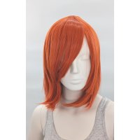 Hana Perücke 40cm mit Pony Rot | Coral