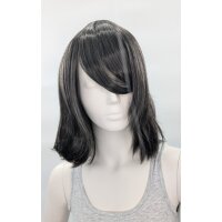 Hana Perücke 40cm mit Pony Dunkelgrau | Dark Grey
