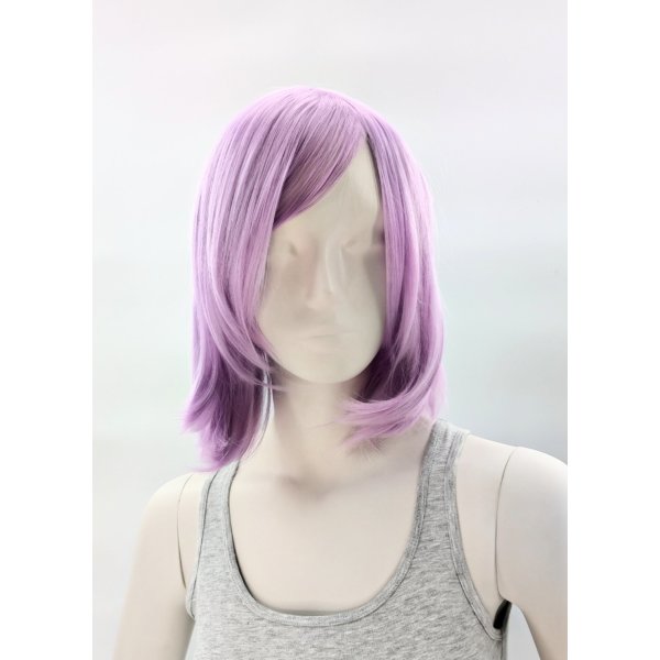 Hana Perücke 40cm mit Pony Violet