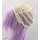 Hana Perücke 40cm mit Pony Violet