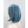 Hana Perücke 40cm mit Pony Blau | Strange Blue