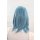 Hana Perücke 40cm mit Pony Blau | Strange Blue