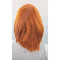 Hana Perücke 40cm mit Pony Orange