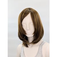 Hana Perücke 40cm mit Pony Braun | Brown