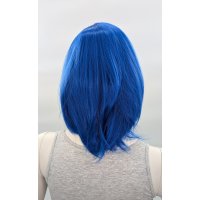 Hana Perücke 40cm mit Pony Blau | Azur