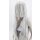 Misaki Perücke 80cm glatt mit Pony Grau | Blizzard