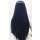 Misaki Perücke 80cm glatt mit Pony Blau | Nightblue