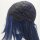 Misaki Perücke 80cm glatt mit Pony Blau | Nightblue