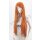 Misaki Perücke 80cm glatt mit Pony Orange | Carrot
