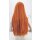 Misaki Perücke 80cm glatt mit Pony Orange | Carrot