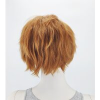 Momo Perücke 30cm kurz gestuft braun | Toffee