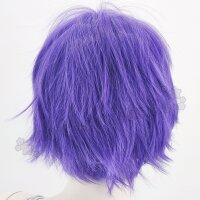Momo Perücke 30cm kurz gestuft lila | Violet