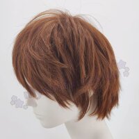 Momo Perücke 30cm kurz gestuft braun | Sweetheart