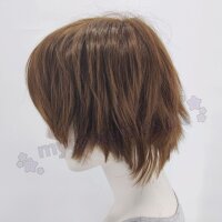 Momo Perücke 30cm kurz gestuft braun | Cookie