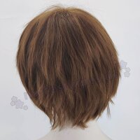 Momo Perücke 30cm kurz gestuft braun | Cookie