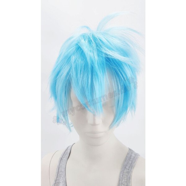 Momo Perücke 30cm kurz gestuft blau | Lightblue