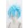 Momo Perücke 30cm kurz gestuft blau | Lightblue