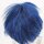 Momo Perücke 30cm kurz gestuft blau | Navy