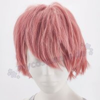 Momo Perücke 30cm kurz gestuft rosa | Dusty Pink